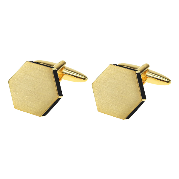 Boutons de Manchette Hexagone (1)