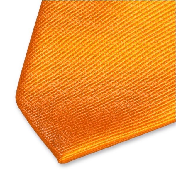 Cravate slim orange (2)