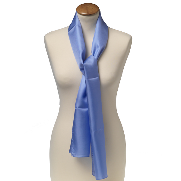 Foulard soie bleu - rectangle (1)