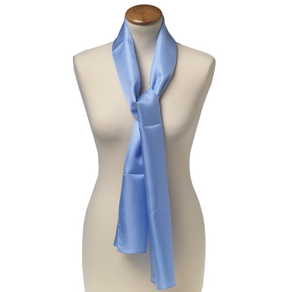 Foulard soie bleu clair- rectangle (1)