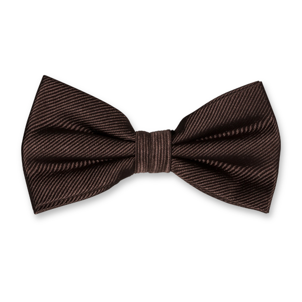 Nœud papillon homme marron foncé (1)