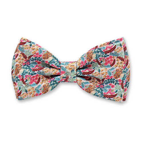 Noeud Papillon Floral Multicolore (1)