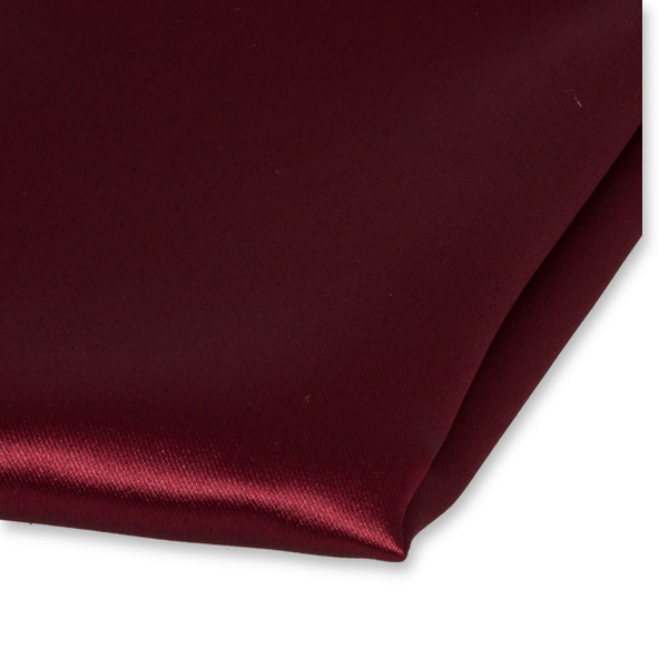 Pochette bordeaux de satin polyester (2)