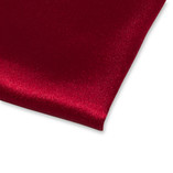 Pochette satin rouge foncé - Thumbnail 2