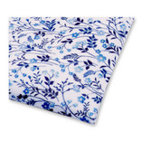 Pochette de costume Fleur Bleu-Blanc - Thumbnail 2