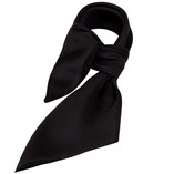 Foulard soie noir carré - Thumbnail 1