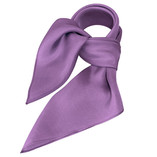 Foulard carré soie uni lilas - Thumbnail 1