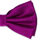 Nœud papillon homme violet - Thumbnail 2