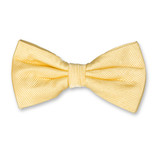 Nœud papillon homme jaune pastel - Thumbnail 1